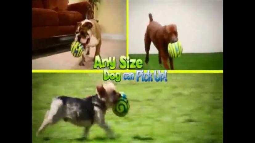 Wobble Wag Giggle Ball | Rolling Enrichment Toy for Fun Playtime, Interactive Play for Indoor or Outdoor, Keeps Dogs & Puppies Large, Medium or Small Busy & Moving, As Seen on TV | Pack of 1