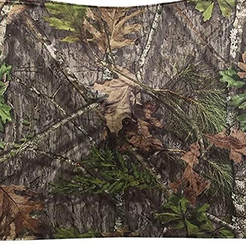 Ameristep Throwdown Ground 3D Leafy Die-Cut Camo Ultra-Compact Easy-Setup Three-Panel Low-Noise Run-and-Gun 2-Person Hunting Blind