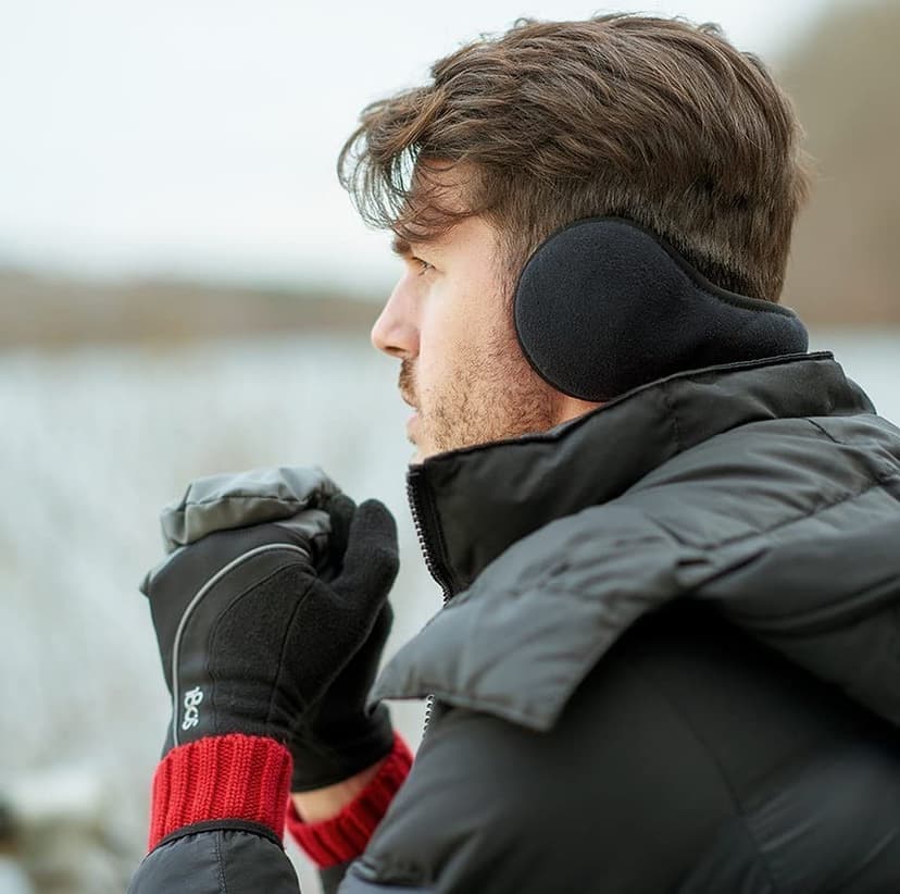 180s Degrees Behind-the-Head Ear-Warmers | Adjustable & Foldable Earmuffs
