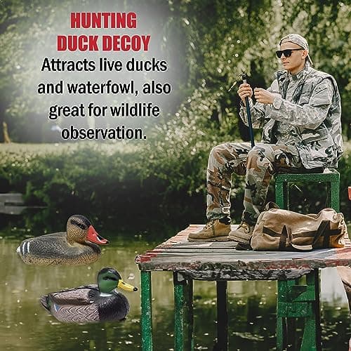 Duck Decoys for Hunting | Floating Duck Decoy for Pool, Pond & Lake