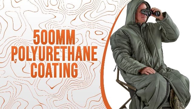 Guide Gear Sportsman’s Sleeping Bag with Arms for Adults Cold Weather, Hunting, Camping, Hiking Accessories