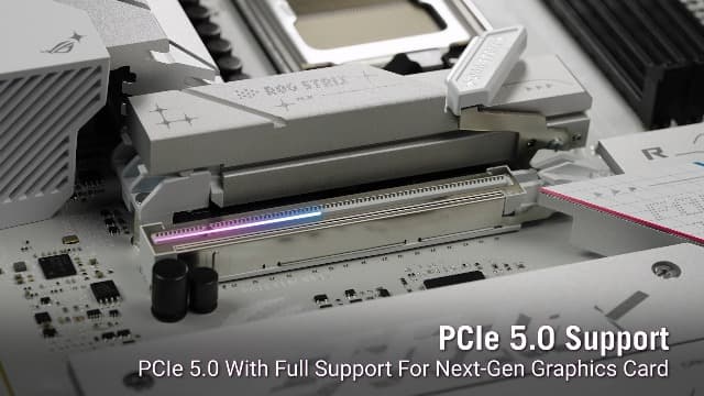 ASUS ROG Strix B850-A Gaming WiFi AMD AM5 B850 ATX Motherboard 14+2+2 Power Stages, DDR5 AEMP, 2.5G LAN, WiFi 7 with Q-Antenna, 4X M.2, PCIe® 5.0, USB 20Gbps Type-C, AI Networking II, ASUS AI Advisor