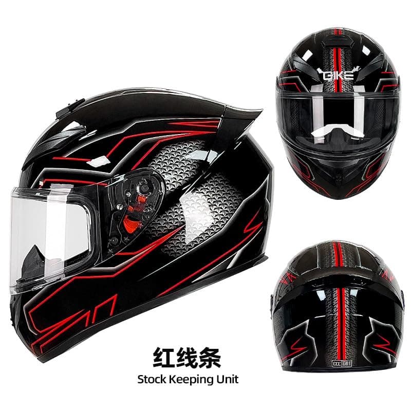 Motorcycle Helmet Racing Motocross Helmets Full Face Helmet with Internal Tinted Visor & DOT Approved for Moped ATV Cruiser Scooter