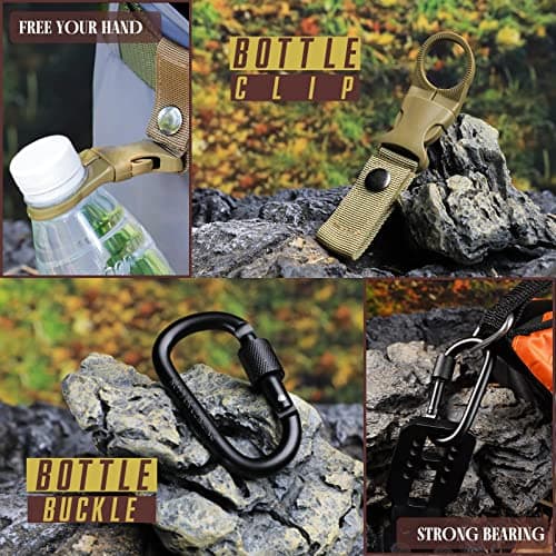 TRSCIND Gifts for Men Husband Dad Christmas, Survival Kit, Emergency Survival Gear and Equipment 14 in 1, Stocking Stuffers Birthday Gifts for Him Boyfriend, Hunting Fishing Camping Accessories, Cool Gadget