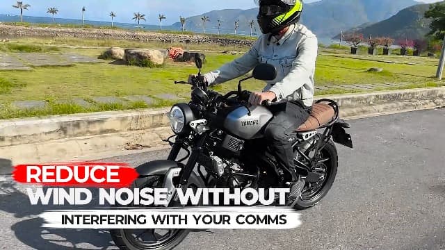 Motorcycle Ear Plugs with Lanyard, Wind Noise Reduction Keep Comms Clear & Comfort Under Helmet, Reusable Earplugs for Motor, Motorbike, Touring, Racing, Riding - 2 Sizes Hearing Protection, 27dB