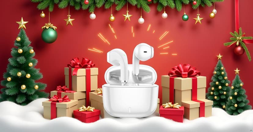 ACAGET Wireless Earbuds for iPhone 17 16 Pro Max Air 15 14 13 12 11 XR XS Bluetooth 5.3 Headphones Noise Isolation Earphones for Galaxy S25 S24 Ultra S23 S22 HiFi Bass Stereo Earphone for Google Pixel