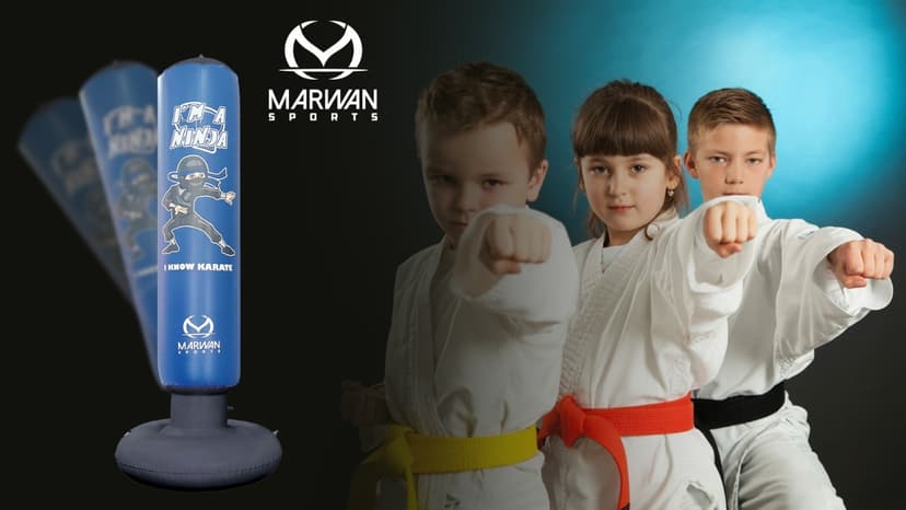 5-in-1 Inflatable Punching Bag for Kids – 63" Karate Toy Set with Boxing Gloves, Durable Fast Rebound, Active Play Birthday for Boys & Girls Ages 4-12