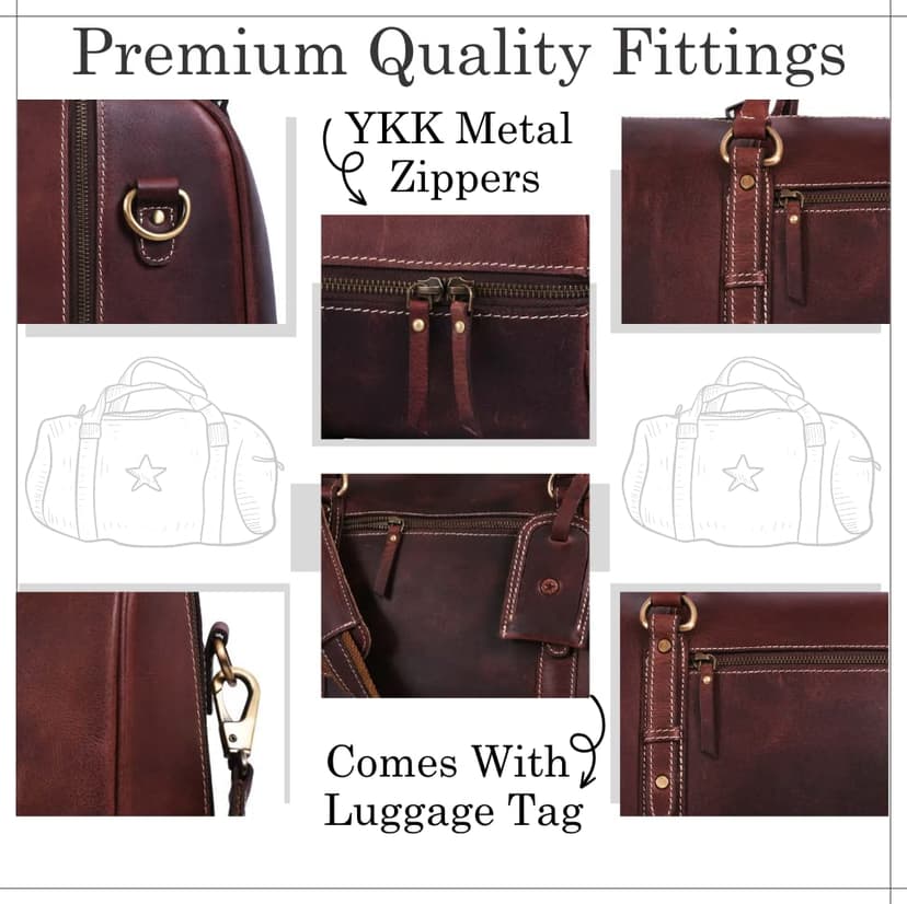 AARON LEATHER GOODS VENDIMIA ESTILO 