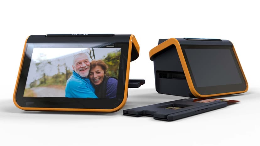 KODAK Slide N SCAN Film & Slide Scanner Digitizer with 5” LCD Screen, Quickly Convert Negatives & Slides to Digital 22MP JPEG Photos, Compatible with 135, 126 and 110 Film & Slides