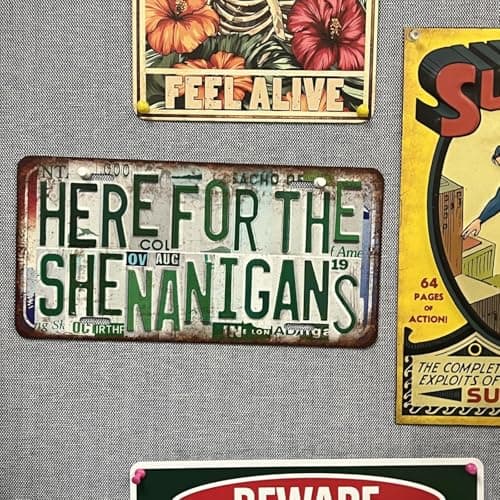 Cat Cave Metal Sign Tin Signs Poster For Cat Lover Vintage Wall Decor Still Plays With Cars License Plate B0DYXPWK9K