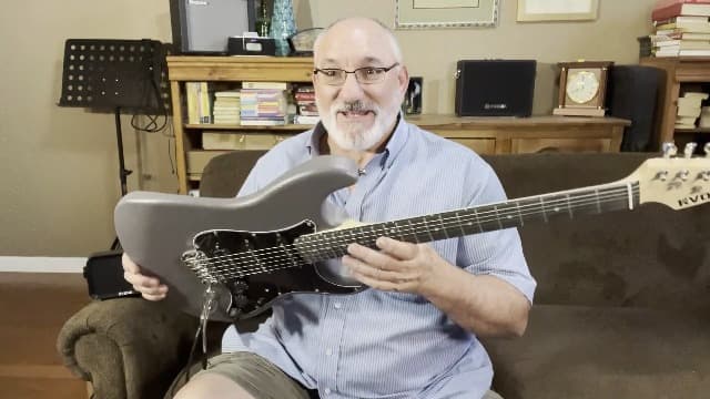 RVONE RST-150 39”Beginner Electric Guitar Kit with Amplifier, Classic HSS Pickup, Electric Guitar with Gig Bag, Capo, Strap, Extra Strings, Digital Tuner, 3 Picks, Cleaning Cloths (1-Blue)