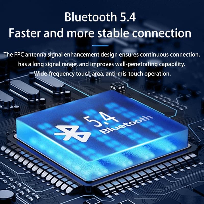 Geekfly GF01 TWS Earbuds Bluetooth Wireless Earphones 10mm Dual-Magnet Driver with HiFi Amplifier for Audiophiles