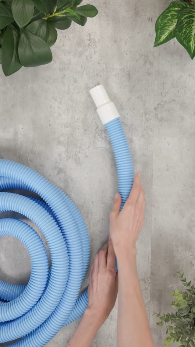 SWIMLINE HYDROTOOLS Standard Swimming Pool Vacuum Hose 1.25" X 18' For Inground Pools - Compatible With Vacuum Heads, Skimmers, Filter Pump Inlets, Above Ground Pools And Other Pool Accessories