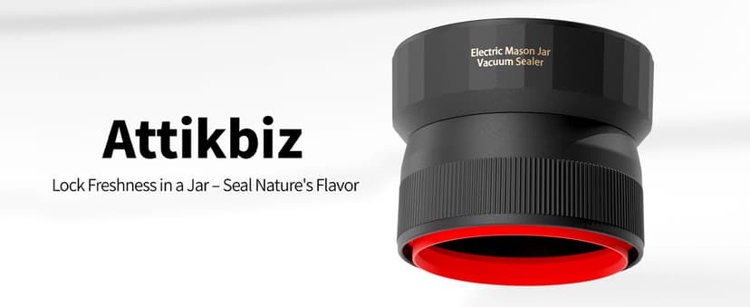 2025 Upgraded Mason Jar Vacuum Sealer, Electric Vacuum Sealer for Regular Mouth and Wide Mouth Canning Jars, Fully Automated and Portable