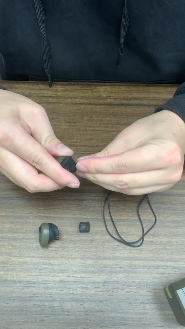 YHKEMA Electronic Shooting Earbuds - Ear Hearing Protection NRR 28dB Bluetooth 5.3 Noise Cancelling & Sound Amplification - Rechargeable Case for Hunting and Range(Green)