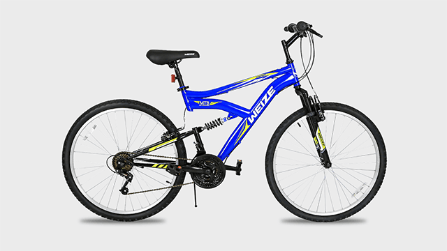 WEIZE Kids Mountain Bike, 20 24 inch Kids' Bicycles for 6-14 Years Old Boys Girls with Dual Full Suspension, 6 Speeds Drivetrain, High-Carbon Steel Frame, Ideal for Young Riders and Adventurers