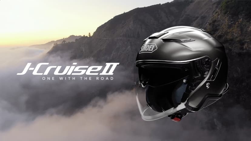 Shoei J-Cruise II Open Face Motorcycle Helmet
