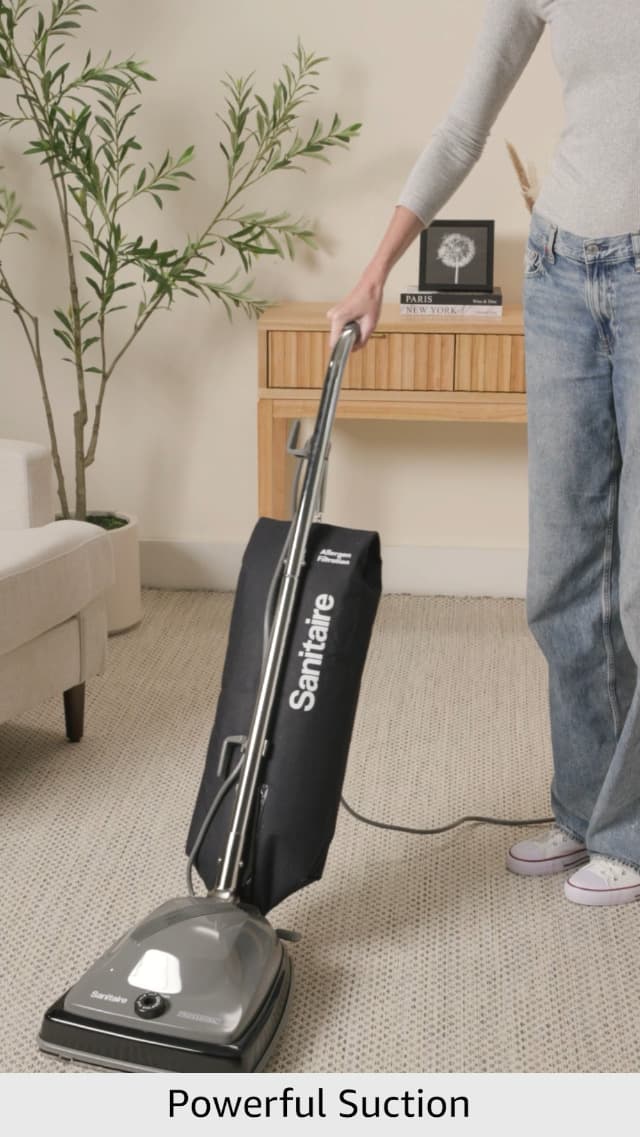 Sanitaire PROFESSIONAL TRADITION® Upright Vacuum,Blue