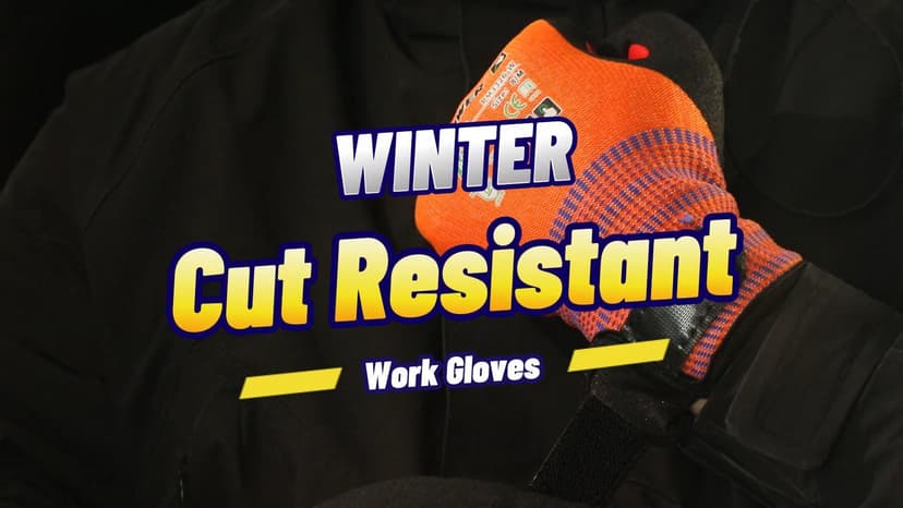 Schwer FreezeGuard-X Winter Work Gloves for Men and Women, ANSI A9 Cut Resistant Gloves for Extreme Protection, Freezer Glove With Super Grip, Touchscreen, Thermal Insulated, PM3326-W (XL,1 Pair)