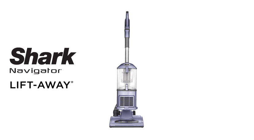 Shark NV352 Navigator Lift Away Upright Vacuum, Hepa Filter, Anti-Allergen Technology, Swivel Steering, Ideal for Carpet, Stairs, & Bare Floors, with Wide Upholstery & Crevice Tools, Lavender