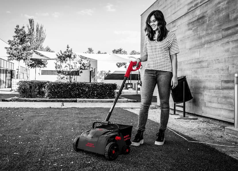 Artificial Turf Lawn Brush Sweeper, Brush & Collect Pro+ USA, *Cleaning & REVITALISING Turf*