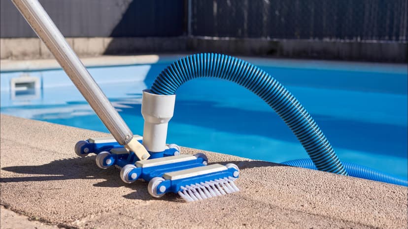 Pool Vacuum Hose With Swivel Cuff 1-1/2" Diameter 18FT Flexible Heavy Duty Pool Vacuum Cleaning Hose Perfect for Above&In Ground Swimming Pool