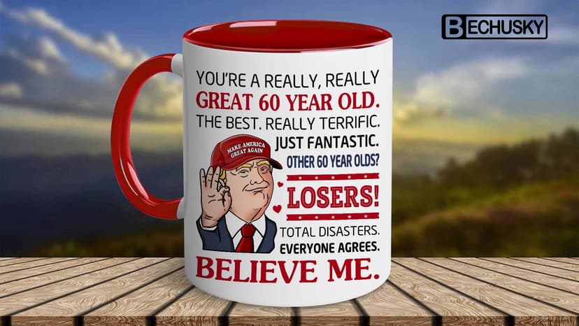 BECHUSKY Gifts for 60th Birthday - 1965 Birthdays Gifts for Men - 60 th Birthdays Decorations Man - Gifts for Women Turning 60 - Ideas for 60s Birthday - 60th Bday Present - Ideas for 60s Bday