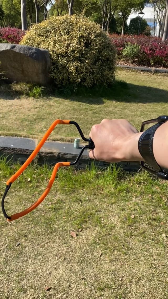Professional Slingshot Set for Adults - A Simple but Powerful Hunting and Shooting Slingshot with a Sturdy Sling Shot Bow, 2 Packs of Slingshot Ammo, and a Slingshot Band.