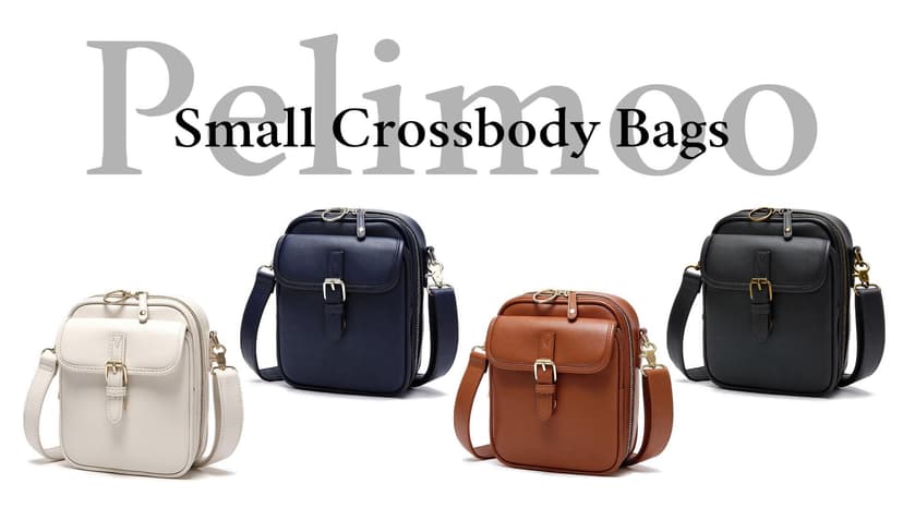 Pelimoo Small Crossbody Bags for Women Vegan Leather Messenger Purses, Vintage Wallet Anti Theft Shoulder Handbags with Card Slots