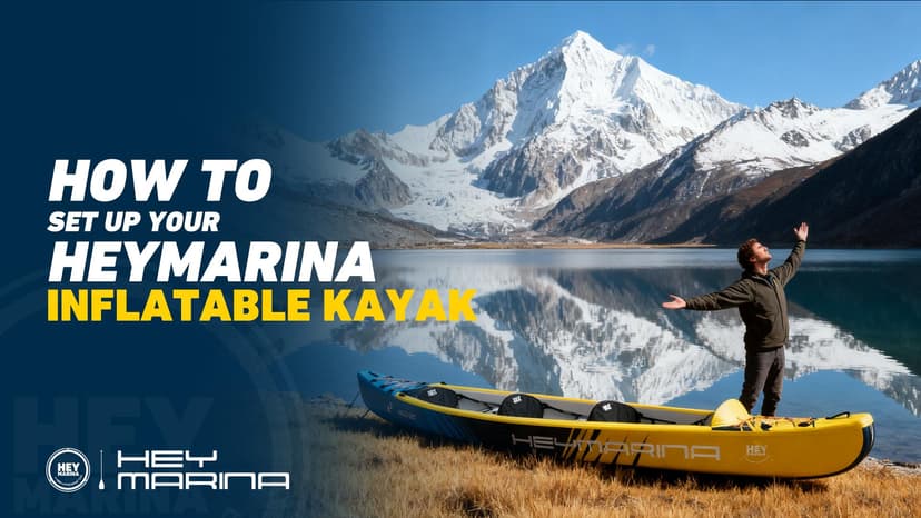 Inflatable Kayak Fishing Kayak for Adults Portable Touring Kayak Canoe with Wheeled Backpack, Seats, Pump and Paddles, Full Drop Stitch Construction