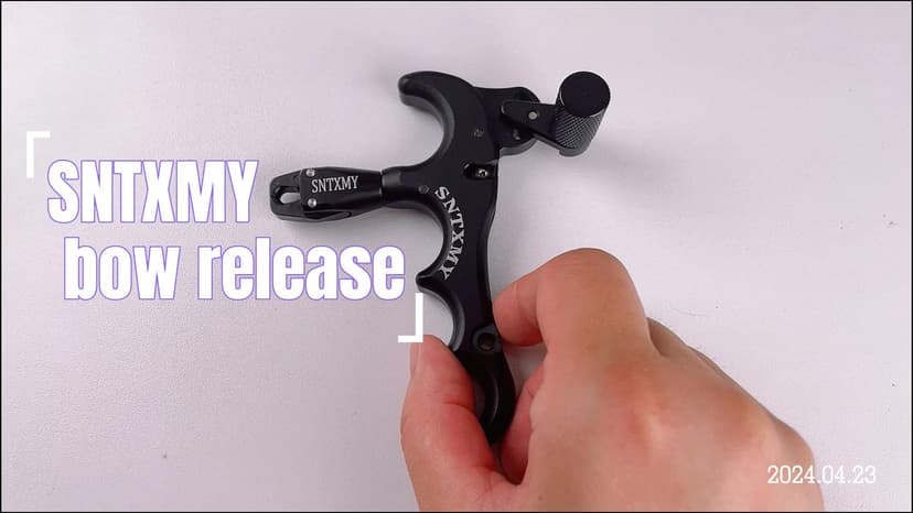 sntxmy Bow Release for Compound Bow, Archery Release Trigger, Compound Bow Release, Thumb Release.