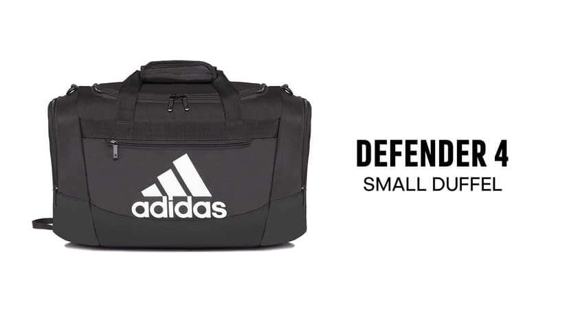 adidas Unisex Defender 4.0 Gym Duffel Bag for Men and Women