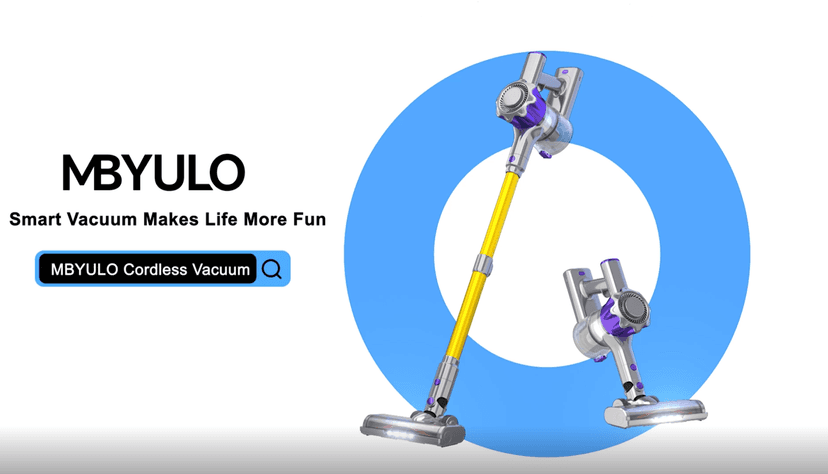 Cordless Vacuum Cleaner, 580W 50Kpa Powerful Stick Vacuum, Up to 70Mins Rechargeable Battery, Vacuum Cleaners for Home Anti-Tangled Lightweight Handheld for Hardwood Floor, Carpets, Pet Hair