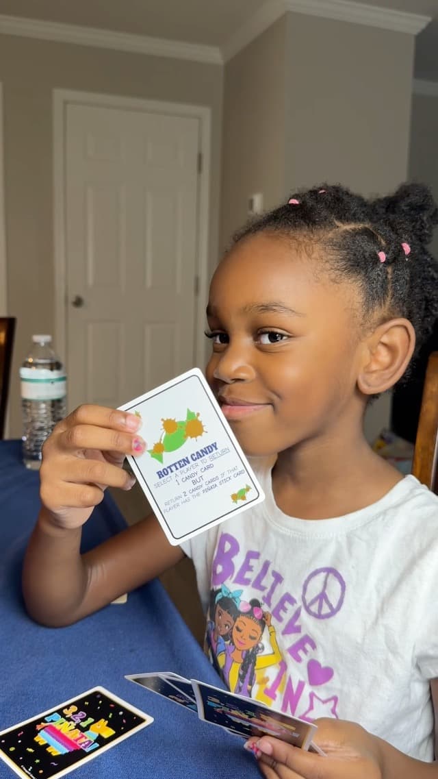 3, 2, 1, Piñata! – Fun Family Card Game for Kids & Adults – Fast-Paced Party Game for Game Night – Ages 7+, 2-5 Players – Portable Travel Game