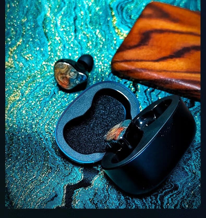 Geekfly GF01 TWS Earbuds Bluetooth Wireless Earphones 10mm Dual-Magnet Driver with HiFi Amplifier for Audiophiles