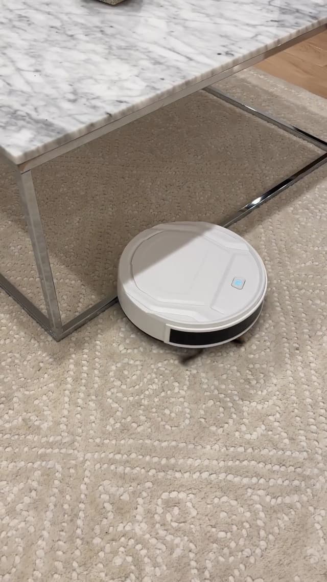 Lefant Robot Vacuum Cleaner, Strong Suction, 120 Mins Runtime, Slim, Low Noise, Automatic Self-Charging, Wi-Fi/App/Alexa Control, Ideal for Pet Hair Hard Floor and Daily Cleaning, M210