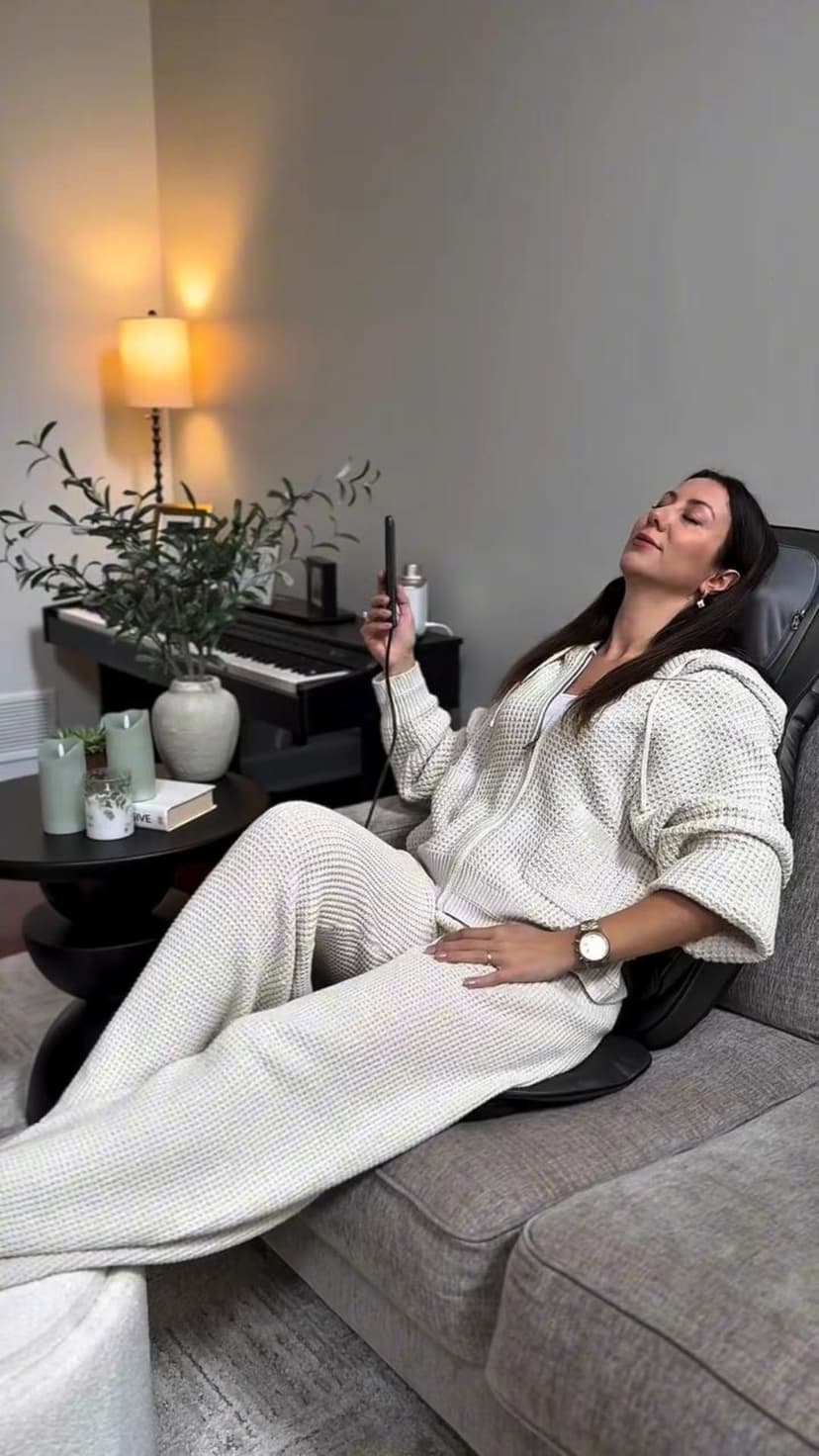 COMFIER Massager Chair with Heat, Shiatsu Neck Back Massager Portable with Compression & Rolling,Massage Chair Pad for Neck & Back for Muscle Tension Relief, Father Day Gift