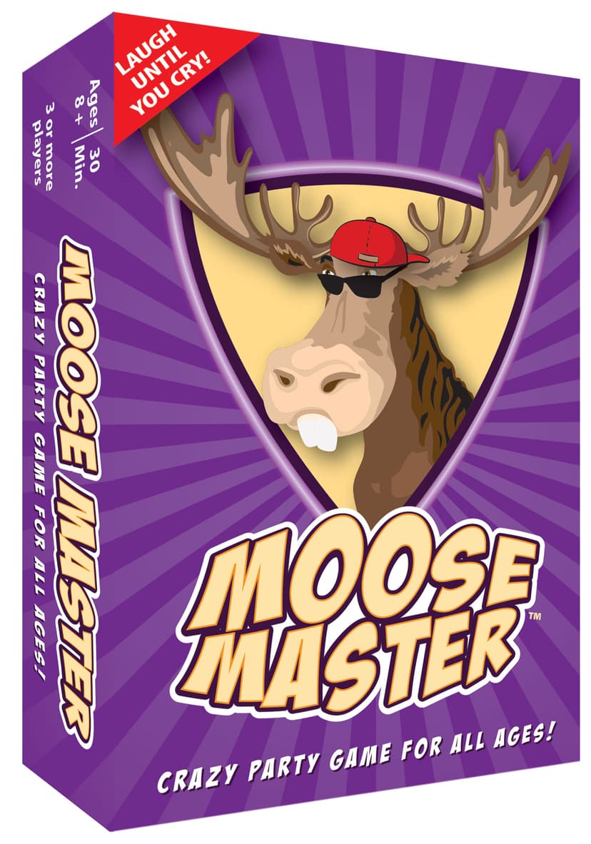 Moose Master - Laugh Until You Cry Fun - Your Cheeks Will Hurt from Smiling and Laughing so Hard - for Fun People Looking for A Hilarious Night in a Box