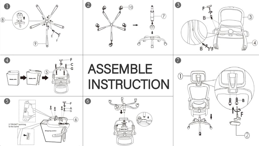 TRALT Ergonomic Office Chair - Desk Chair with Adjustable Headrest Lumbar Support Computer Chair - Mesh Comfy Chair with Flip-up Armrests - Gaming Chairs for Adults Home Office (Leather, White)