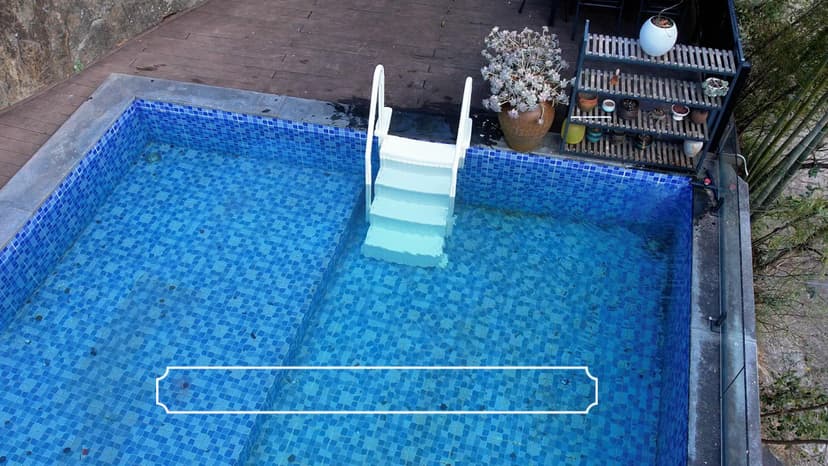 Pool Ladder, 4-Step Pool Stairs with Double Handrails and Non-Slip Steps for 48-54” Above Ground and In-Ground Pools, White