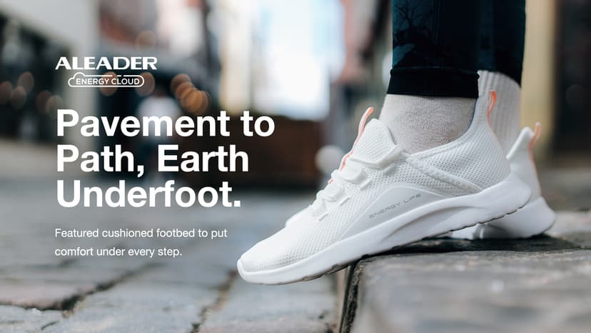 ALEADER Women's Energycloud Lightweight Slip On Walking Running Shoes