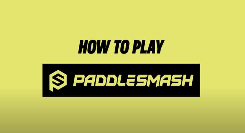 PaddleSmash - Pickleball Yard Game As Seen on Shark Tank - Beach, Backyard, Tailgate & Lawn, Outdoor Activities for Adults and Family - Easy Assembly