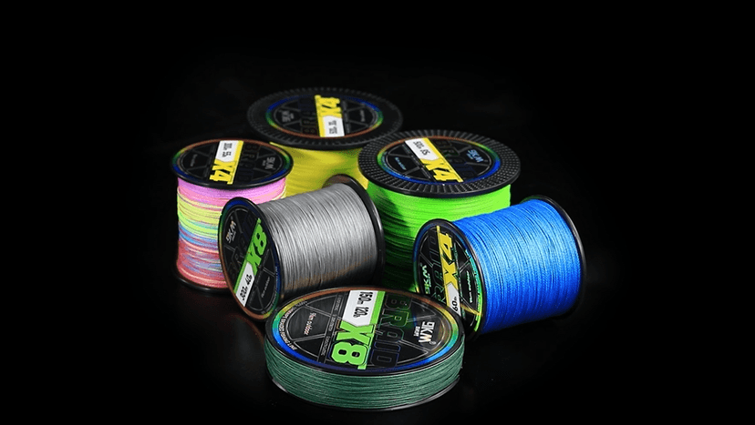 9KM DWLIFE Braided Fishing Line 8LB-120LB Dyneema Fishing Line, Zero Stretch & Anti-Bite Coating for Freshwater/Saltwater Fishing 4/8 Strands