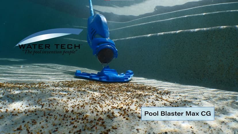 POOL BLASTER Max CG Cordless Pool Vacuum for Commercial Grade Cleaning & Heavy Duty Power, Handheld Rechargeable Swimming Pool Cleaner for Inground & Above Ground Pool, Hoseless Design by Water Tech