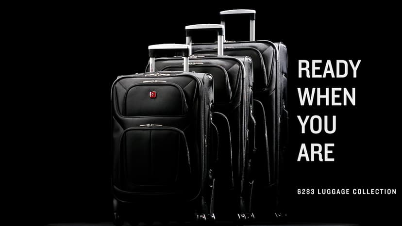 SwissGear Sion Softside Expandable Luggage – Large Checked Suitcase with 360 Degree Wheels & Retractable Handle – 29 Inch, Perfect for 7-9 Night Trips – Dark Gray