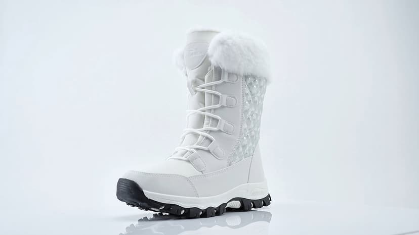 HOBIBEAR Girls Winter Snow Boots
