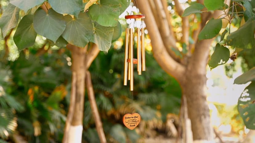 Sister in Law Gifts, Best Sister in Law Christmas Funny Gift - Wind Chimes, Birthday, Mothers Day, Wedding, Engagement, Thanksgiving Gifts