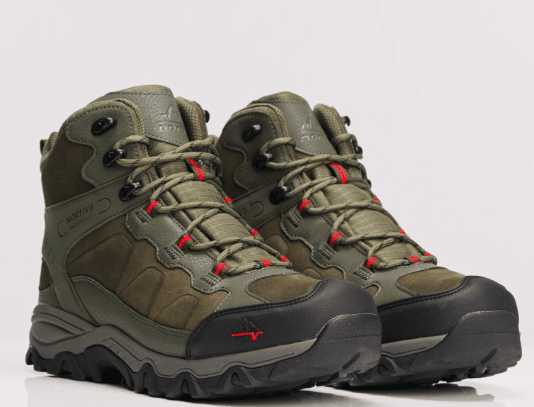 NORTIV 8 Men's Waterproof Hiking Boots Outdoor Mid Trekking Lightweight Mountaineering Shoes Paladin