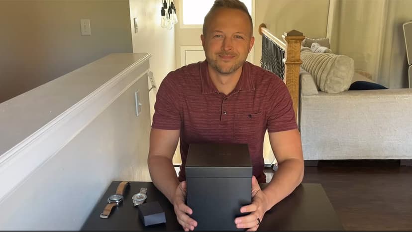 BEWISHOME BEWISHOME Watch Winder for Automatic Watches, Automatic Watch Winder Box Watch Spinner with LED Light, Double Watch Winder with Quiet Motor Wooden 4 Modes Battery or Type-C Adapter, Brown SYQ02Y