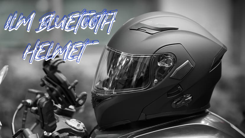 ILM Bluetooth Motorcycle Helmet Modular Flip up Full Face Dual Visor Mp3 Intercom FM Radio DOT Model 902BT/902BT PRO/902BT MAX